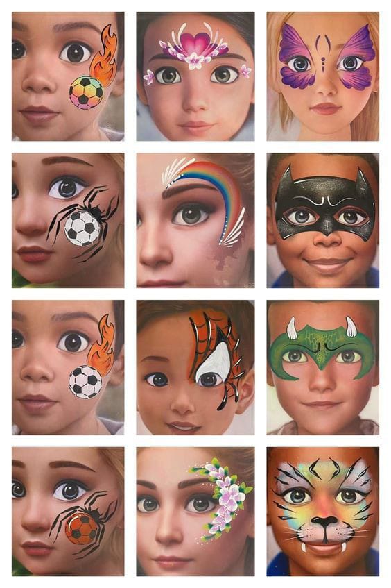 Face painting services